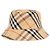 Burberry Cappello bucket in misto cotone Marrone