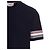 Thom Browne Trimming Textured Cotton T-Shirt - view 5