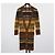 Hermès Cardigan lungo in lana da donna Multicolore - vista 2