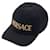 Versace Baseballkappe mit besticktem Logo Schwarz  - Ansicht 1