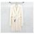 Louis Vuitton Hook Belted Wool Long Coat Silvery - view 2