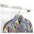 Louis Vuitton Giacca in denim con stampa a catena e righe Multicolore - vista 3