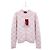 Gucci Bouclé-Jacquard-Strickjacke aus Wolle Hellrosa
