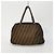 Fendi Borsa a Spalla Juca Mia Marrone - vista 4