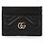 Gucci Tarjetero GG Marmont Negro