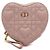 Dior Mini Borsa Pink Amour Heart Bag con Catena Dorata Crossbody Rosa - vista 2