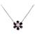 Van Cleef & Arpels Collana con pendente Fleur de Hawaii Amethyst Diamond Oro giallo Season Multicolore  - vista 1