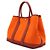 Hermès Garden Party Canvas Tote Bag Braun - Ansicht 3