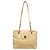 Chanel Borsa a Spalla Beige Caviar CC Chain Marrone