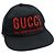 Gucci Cappellino da baseball da uomo in cotone nero con logo ricamato - vista 4