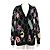 Chanel Schwarzer mehrfarbiger Kaschmir-Cardigan mit Coco-Logo
