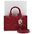 Dior Mini Bolso de Hombro Lady Book Tote Rojo