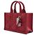 Dior Mini Bolso de Hombro Lady Book Tote Rojo - vista 2
