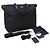 Prada Borsa shopper in nylon con logo triangolo blu navy - vista 8