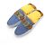Tod's Mule Denim Kate Scarpe da guida da donna - vista 3