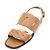 Hermès Sandali Grace in napa marrone da donna - vista 2