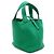 Hermès Borsa Tote Picotin in Taurillon Clemence con Chiusura Silver Lock Verde - vista 4