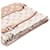 Louis Vuitton Sciarpa Quadrata Monogram Confidential Arancione  - vista 3
