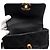Chanel Mini borsa a tracolla con patta e catena da donna, borsa da cintura e crossbody Nero - vista 6
