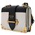 Prada Borsa a tracolla City in pelle con borchie logo dorate Multicolore - vista 2