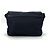 Prada Borsa a tracolla in nylon con logo triangolare Blu - vista 3