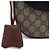 Gucci Borsa a tracolla e borsa a spalla Supreme GG in pelle nera da donna - vista 8