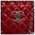 Chanel Rote Mademoiselle Bowling Bag aus Lackleder mit Silberkette - Ansicht 10