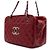 Chanel Rote Mademoiselle Bowling Bag aus Lackleder mit Silberkette - Ansicht 2