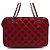 Chanel Rote Mademoiselle Bowling Bag aus Lackleder mit Silberkette - Ansicht 4