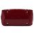 Chanel Rote Mademoiselle Bowling Bag aus Lackleder mit Silberkette - Ansicht 6