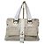 FENDI Vintage Zucca Schultertasche aus Canvas Beige/Cream Roh