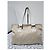 FENDI Vintage Zucca Schultertasche aus Canvas Beige/Cream Roh - Ansicht 3