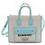 Burberry Canvas Mini Freya Pocket Tote Bag und Umhängetasche