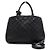 Louis Vuitton Montaigne MM Tote Bag und Schultertasche in Monogram Black Empriente Studs Braun