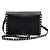 Valentino Borsa a tracolla e crossbody Rockstud in pelle nera Nero - vista 4
