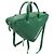 Balenciaga Bolso Duffle Triangle Green Small Tote y Bolso de Hombro Verde - vista 3