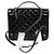 Chanel Zaino scolastico in vernice nero - vista 3