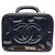 Chanel Borsa a mano con manico superiore e tracolla in vernice Nero