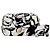 Chanel Zweifarbiger Print Top-Handle Schulterbeutel Mehrfarben