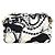 Chanel Zweifarbiger Print Top-Handle Schulterbeutel Mehrfarben - Ansicht 3