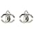 Chanel Orecchini CC in argento  - vista 1