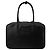 Miu Miu Leder-Tote-Tasche mit Tragegriff Schwarz