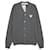 Comme Des Garcons Strickjacke mit Herzmuster Grau Braun  - Ansicht 1