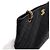 Chanel Vintage gesteppte Schultertasche aus schwarzem Kalbsleder mit Goldkette - Ansicht 11