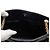 Chanel Vintage gesteppte Schultertasche aus schwarzem Kalbsleder mit Goldkette - Ansicht 6