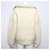 Céline Alpaka-Mischung Strickpullover für Damen Weiß  - Ansicht 4