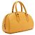 Louis Vuitton Borsa Tote in pelle giallo jasmine - vista 3