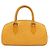 Louis Vuitton Borsa Tote in pelle giallo jasmine - vista 4
