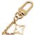 Louis Vuitton Portachiavi con catena Fleur de Monogram D'oro - vista 4