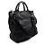 Givenchy Piccola borsa tote e borsa a tracolla unisex in pelle di vacchetta nera - vista 3